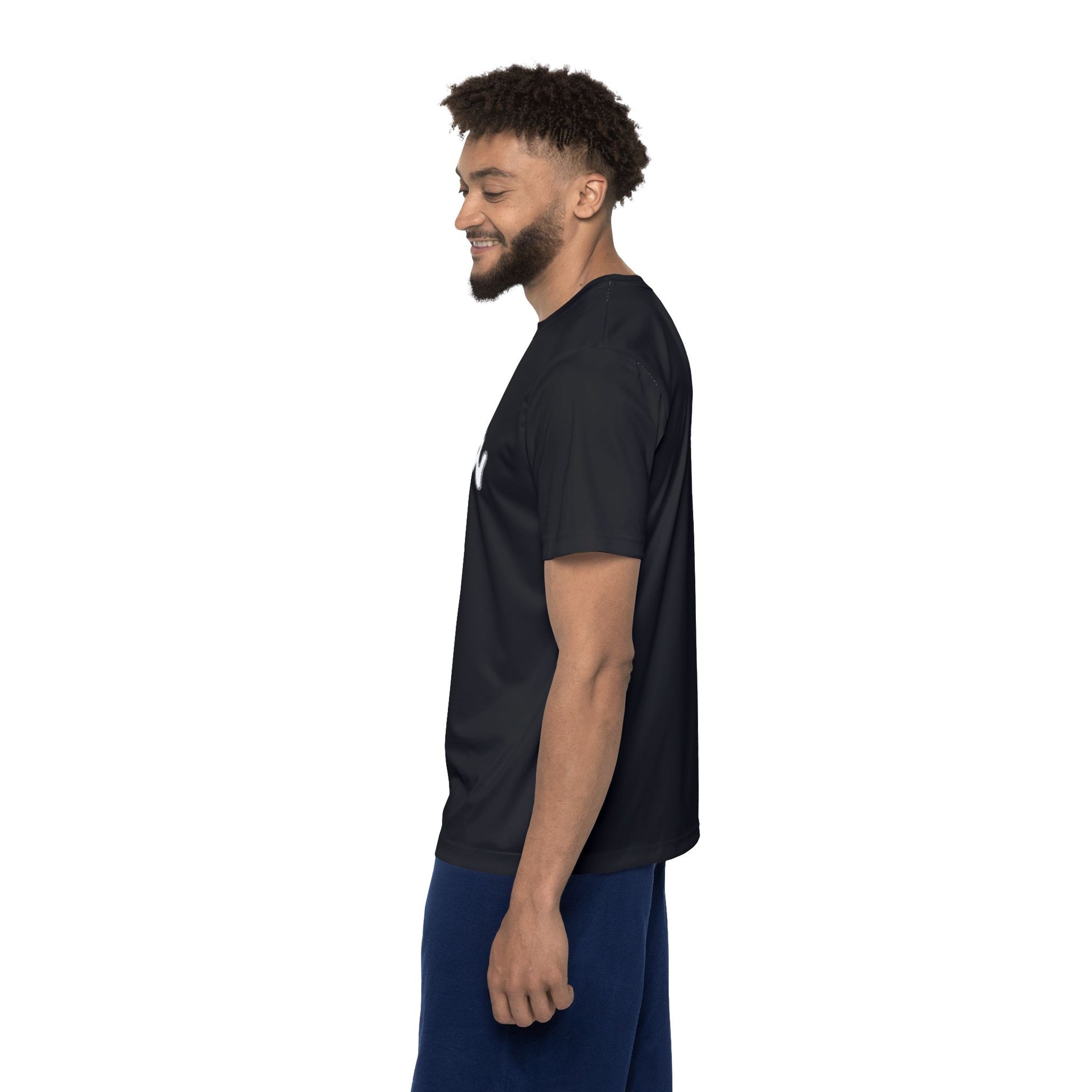 Ratty Run Men's Sports Jersey - Black