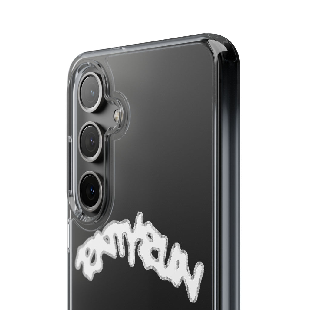 Ratty Run Clear Phone Case 01 Rat Doodles