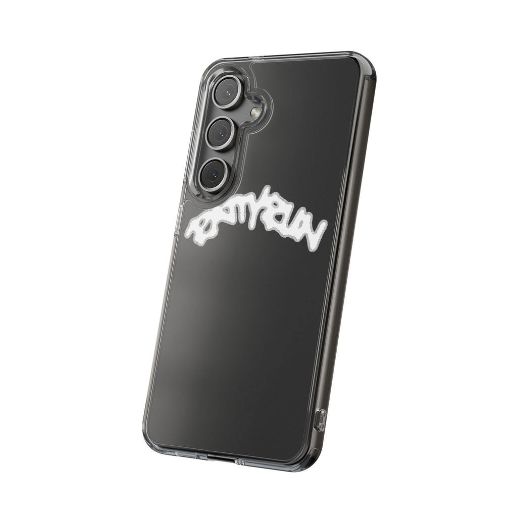 Ratty Run Clear Phone Case 01 Rat Doodles