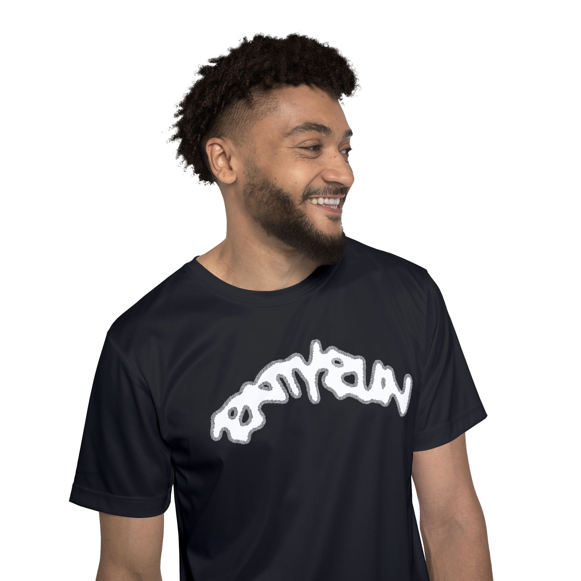 Ratty Run Men's Sports Jersey - Black